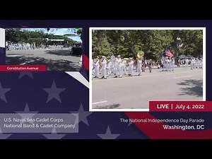 Sea Cadets • National Band: 2022 4th of July Parade