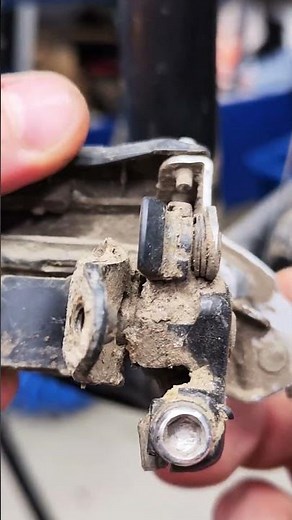 Removing a bicycle front derailleur for maintenance