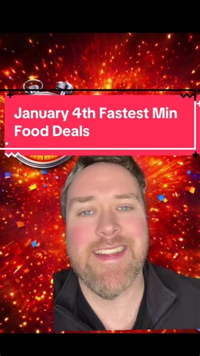 FASTEST Minute Food Deals ⏱️🍔 #FoodDeals #couponing #rundeal #bogo | couponing