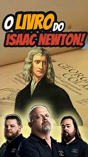 😱A book that belonged to ISAAC NEWTON!📚