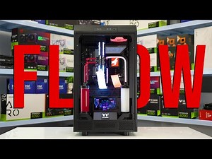 FLOW - Dual Cylinder RTX 4090 & Intel i9-14900KS Watercooled Build