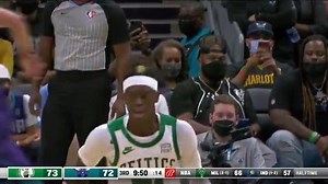 Robert Williams III with the rejection