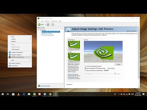 How to Fix Nvidia Control Panel Not Opening/Not Working Windows 10/8/7