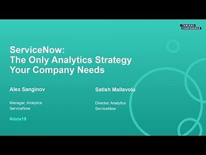 ServiceNow: The Only Analytics Strategy Your Company Needs