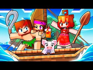 Avoir une famille Vaiana des Îles sur Minecraft !