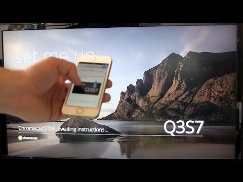 Setting up Google Chromecast and a quick test