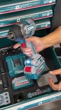 TOTAL Tools 396 Pcs tool chest set with 20V 850NM Cordless impact wrench - THPTCS83692