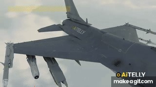 Leading edge flaps f-16 on Make a GIF