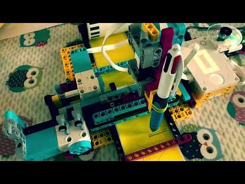 CNC Label Printer using Lego Spike Prime