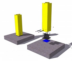 Connext Post Base Detail