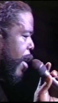 Barry White sings his evocative song You're The First, The Last My Everything