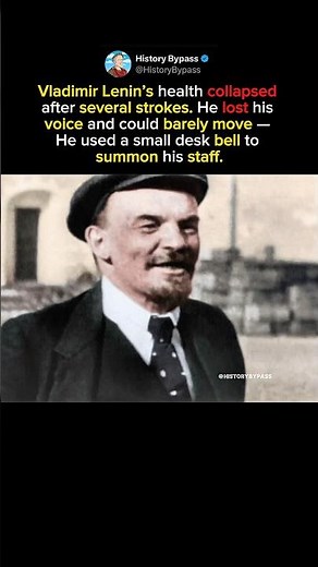 The Downfall of Vladimir Lenin #shorts