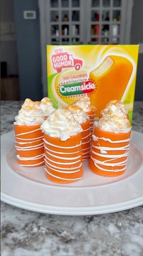 Orange Creamsicle Shots !🍊🍦