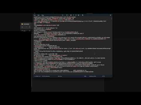 I found weird files on my computer