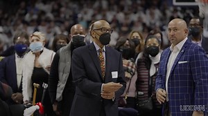 6K views · 222 reactions | Harrison Fitch is now forever memorialized in Gampel Pavilion as a Husky of Honor  You can support Fitch’s legacy by making a gift to the newly established Harrison Fitch Leadership Fund or purchasing a commemorative t-shirt with proceeds benefiting the fund. Fund: uconnhuskies.com/fitchfund T-Shirt: breakingt.com/products/uconn-harrison-honey-fitch | UConn Huskies | Facebook