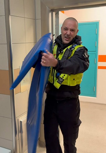 Inside a UK Police Custody Cell Tour