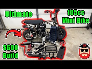 Ultimate 105cc Mini Bike Build ~ All Amazon Parts