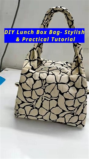 13K views · 176 reactions | DIY Lunch Box Bag- Stylish & Practical Tutorial #lunchbag #lunchbagart #lunchboxbag #bagmaking #diybag #diygiftsandcrafts #diyhacks #timelessstyle #CraftingCommunity #fabriccraft #BeginnersGuide #NationalCreativityDay #satisfyingvideosdaily #crafts #selfimprovementdaily | All Girls' Things | Facebook