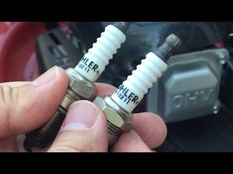 Toro lawnmower: How to replace Spark Plug Episode 1