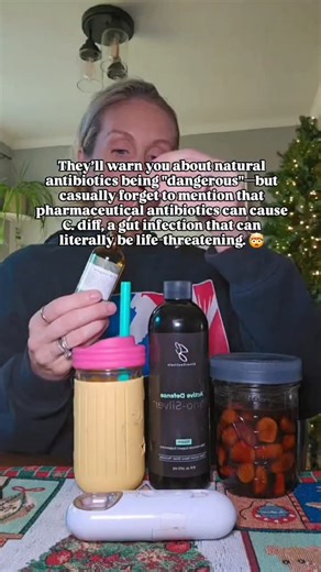 Sara Jean Impaglia | They’ll warn you about natural antibiotics being “dangerous,” but never mention what pharmaceutical ones can actually do 👀 Even one round... | Instagram