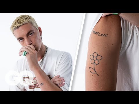 LANY's Paul Klein Breaks Down His Tattoos | GQ