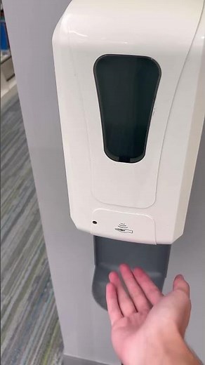 Commercial Automatic Hand Sanitizer Dispenser With Tray