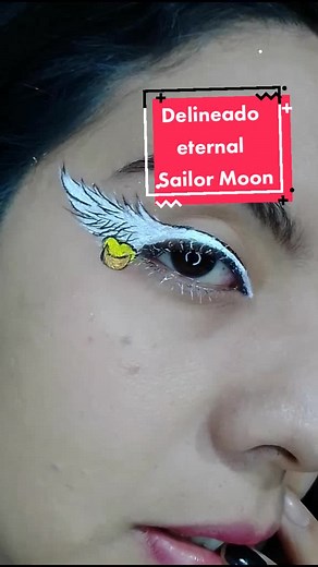 Eternal Sailor Moon Makeup Tutorial with Winged Eyeliner