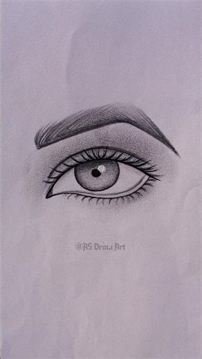 Ultra Realistic Eye Sketch 👁️ | Easy Graphite Pencil Drawing for Beginners
