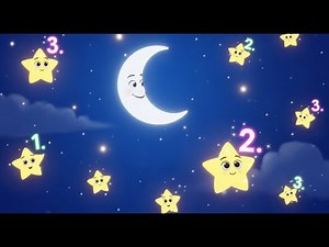 Counting Stars Twinkling Bright ⭐🌙 | Learn Numbers 1–10 | Preschool Counting Video