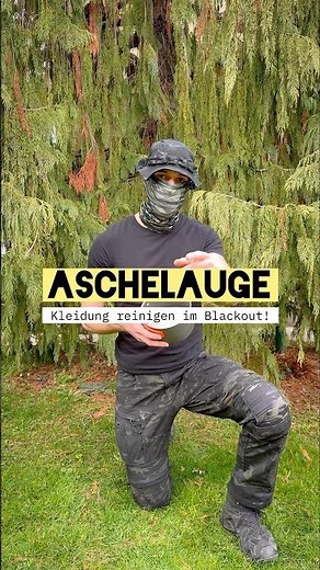 Aschelauge! In einfachen Schritten Waschmittel selbst herstellen. #blackoutbuddy #krisenvorsorge