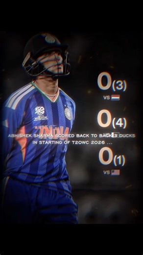 ABHISHEK COMEBACK #cricket #shorts