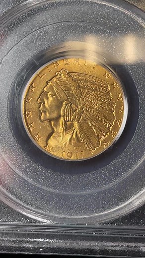 1911 $5 PCGS MS63 Gold Eagle #coins #coincollecting #coincollectors #gold | Regency Coins