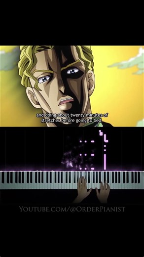 Jojo - Yoshikage Kira 's Theme Piano Cover Tutorial (pt1) #jojo #jojosbizarreadventure #jojopart4