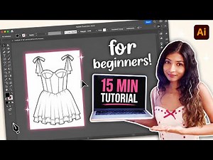 How to Fashion Design on Adobe Illustrator for beginners