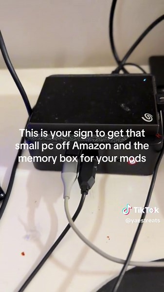 #sims4 #simstok #simspcgamer #simsgamer I got my pc for under 400 and yes it’s small but I had this going on three years and I can play any game I want and it works perfectly so go get it!