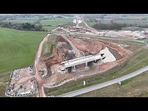 HS2 A38 London-Birmingham-Manchester Bridges Tunnels massive progress new and old footage