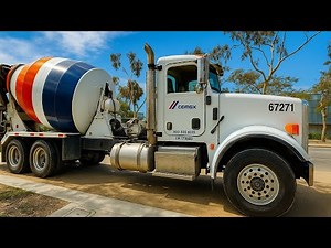 Concrete Mixers | Concrete Trucks Delivering Cement
