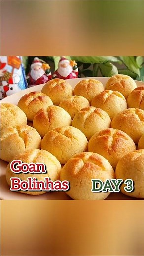 Day 3: Goan Bolinhas | 20 Christmas Sweets in 20 Days!🎄#Shorts #FoodShorts #GoanBolinhas #Christmas