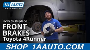 How to Replace Front Brakes 2002-09 Toyota 4Runner