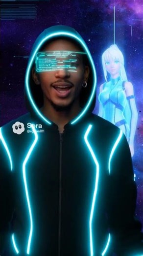 Star glitcher revitalized x Sora ai