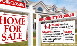 Former chief of HSBC US division is embroiled in homeowner scandal just days before starting new Co-op Bank job