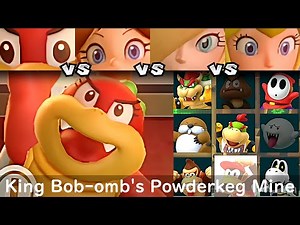 Super Mario Party Pom Pom vs Daisy vs Rosalina vs Peach #49