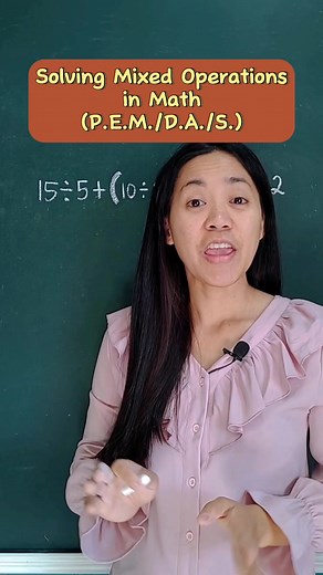 Solving Mixed Operations in Math #maths #mathisfun #problemsolvinginmath #pemdasrules #mixedoperationsinmath #unangmathlesson #mathematics #ilovemath #education #mathschallenge | Unang Math
