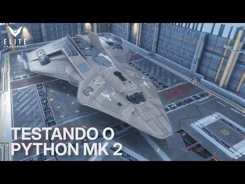 Testando o Python Mk II com piratas - Elite Dangeous Odissey
