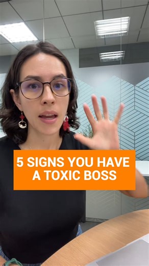 193K views · 1K reactions |  5 signs you have a toxic boss... A bad manager doesn’t just make work harder. They can drain your motivation, hurt your confidence, and even push great employees to quit. Whether it’s constant micromanaging, taking credit for your work, or something in between… there are red flags that simply scream toxic. Which one feels the most familiar to you? #toxicboss #toxicworkplace #workproblems #careeradvice #careertips | Resume Genius | Facebook