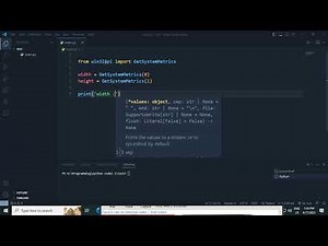 How to get monitor resolution width and height in python