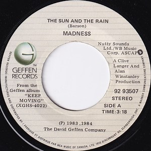 Madness - The Sun And The Rain