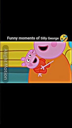 silly George funny moments 🤣 #edit #memes || silly