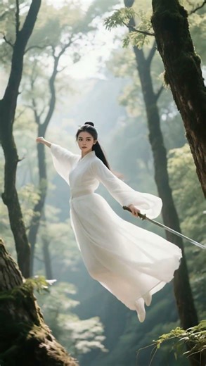 CHINESE FEMALE WARRIOR & MAGICAL SWORD FROM JAVA #1 #alone # #beautiful #sword #warrior