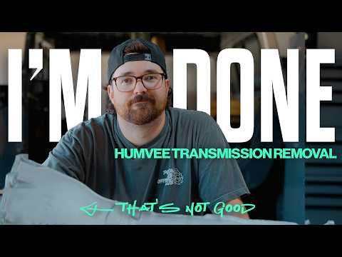 I Tried Everything to Fix My HMMWV Transmission… Then I Found THIS